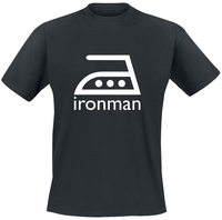 Sprüche - Ironman - T-shirt - Mannen - zwart
