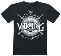 Sprüche - Little Viking In Training - T-shirt - Unisex - zwart