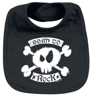 Sprüche - Metal Kids - Born To Rock - Slabbetje - Unisex - zwart
