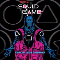 Squid Game - 2023 muurkalender - Muurkalender - Unisex - meerkleurig