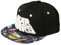 Star Wars - Allover Print Poster - Cap - Mannen - meerkleurig