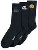 Star Wars - Darth Vader - Stormtrooper - C3PO - Sokken - Unisex - meerkleurig