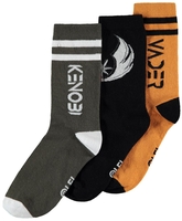 Star Wars - Obi-Wan - Kenobi - Logo - Sokken - Unisex - meerkleurig