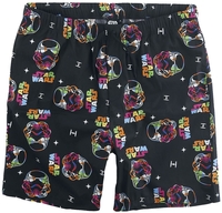 Star Wars - Psychedelic Stormtrooper - Korte broek - Mannen - meerkleurig