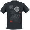 Star Wars - Rogue One - Blueprint - T-shirt - Mannen - zwart