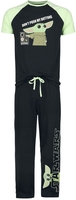 Star Wars - The Mandalorian - Don`t Push My Buttons - Grogu - Pyjama - Mannen - zwart