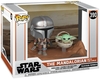 Star Wars - The Mandalorian - The Mandalorian with The Child (Movie Moments) Vinylfiguur 390 - Funko Movie Moments - Unisex - multicolor