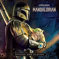 Star Wars - The Mandalorian - Wandkalender 2023 - Muurkalender - Unisex - meerkleurig