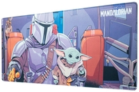 Star Wars - The Mandalorian - XL Mousepad - Bureaumat - Unisex - meerkleurig