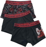 Star Wars - Tie Fighter - Boxerset - Mannen - zwart