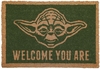 Star Wars - Welcome You Are - Deurmat - Unisex - groen bruin