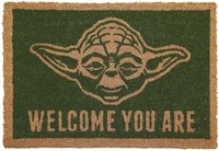 Star Wars - Welcome You Are - Deurmat - Unisex - groen bruin