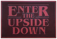 Stranger Things - Enter The Upside Down - Deurmat - Unisex - meerkleurig
