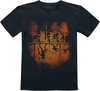 Stranger Things - Kids - Upside Down - T-shirt - Unisex - zwart
