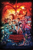 Stranger Things - Season 4 - Seasons Montage - Poster - Unisex - meerkleurig