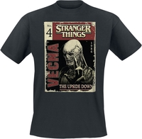 Stranger Things - Vecna - T-shirt - Mannen - zwart