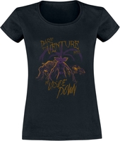 Stranger Things - Venture - T-shirt - Vrouwen - zwart