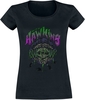 Stranger Things - Welcome To Hawkins - T-shirt - Vrouwen - zwart