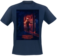 Stranger Things - Will - Upside Down - T-shirt - Mannen - navy