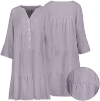 Sublevel - Ladies Midi Dress - Medium-lengte jurk - Vrouwen - lila