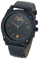 Super Mario - Kleurrijk - Polshorloges - Mannen - zwart multicolour