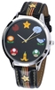 Super Mario - Symbole - Polshorloges - Unisex - zwart
