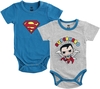 Superman - Superman Logo - Body - Unisex - grijs blauw