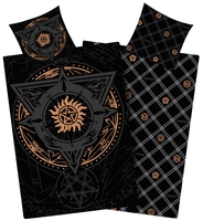 Supernatural - Anti Possession - Beddengoed - Unisex - zwart oranje
