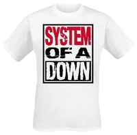 System Of A Down - Triple Stack Box - T-shirt - Mannen - wit