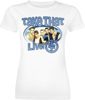 Take That - The Party Tour - T-shirt - Vrouwen - wit