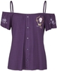 Tangled - Rapunzel - Tangled - T-shirt - Vrouwen - lila
