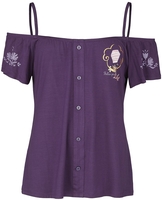 Tangled - Rapunzel - Tangled - T-shirt - Vrouwen - lila