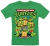 Teenage Mutant Ninja Turtles - Kids - Group - T-shirt - Unisex - groen