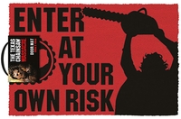 Texas Chainsaw Massacre - Enter At Your Own Risk - Deurmat - Unisex - meerkleurig