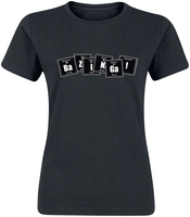 The Big Bang Theory - Bazinga! - T-shirt - Vrouwen - zwart