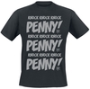The Big Bang Theory - Knock Knock Knock Penny - T-shirt - Mannen - zwart