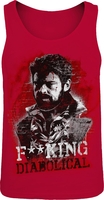 The Boys - F**king Diabolical - Top - Mannen - rood
