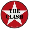 The Clash - Military Logo - Patch - Unisex - rood zwart wit