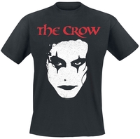 The Crow - Eric Draven - Face - T-shirt - Mannen - zwart