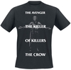 The Crow - Eric Draven - Killer - Pose - T-shirt - Mannen - zwart