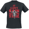 The Crow - Eric Draven - Rain - T-shirt - Mannen - zwart
