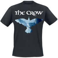 The Crow - Logo - Trap - T-shirt - Mannen - zwart
