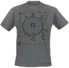 The Elder Scrolls - V - Skyrim - Mysterium Xarxes - T-shirt - Mannen - grijs gemêleerd