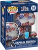 The Falcon And The Winter Soldier - Captain America (Art Series) (Inkl. Protector Box) Vinyl Figur 33 - Funko Pop! - Unisex - multicolor