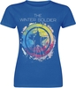 The Falcon And The Winter Soldier - The Winter Soldier - T-shirt - Vrouwen - blauw gemêleerd