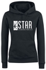 The Flash - Star Labs Logo - Trui met capuchon - Vrouwen - zwart