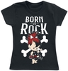 The Flintstones - Kids - Born To Rock - T-shirt - Unisex - zwart