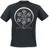 The Halo Effect - Skull Sun - T-shirt - Mannen - zwart