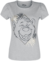 The Jungle Book - Baloo - T-shirt - Vrouwen - grijs gemêleerd