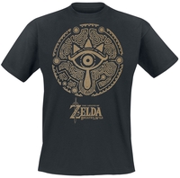 The Legend Of Zelda - Emblem - T-shirt - Mannen - zwart